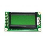 Wholesale RoHS Character STN 8X2 Small Size COB Monochrome Yellow Green LCD Module LCM for sale