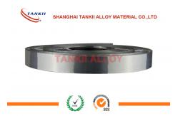 China Silver Evanohm Precision Alloy 6J23 Resistance Heat Strip For Precision Resistor supplier