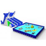 2014 Newest Backyard Inflatable Water Park With Dolphin Slide For Kids for sale