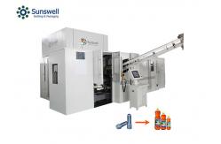 China PET Bottle Automatic Blowing Molding Machine High Performance Rotary Servo Stretch supplier