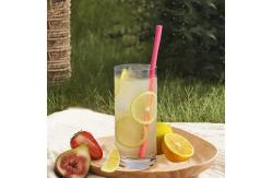 China Washable Cocktail Silicone Smoothie Straws Harmless Multicolor supplier