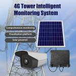 Grid Tower Solar Intelligent Monitoring Camera System 4G LTE 18000 mAH Long life Working for sale