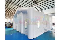China Event Cube Camping Inflatable Party Tent Temporary Structures supplier