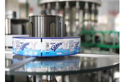 China OPP Hot Melt Glue Labeling Machine For Round Bottle , Bottle Labelling Machine supplier