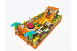 China Rabbit Cimbing Bouncy Inflatable Castles With Slides Obstacles supplier