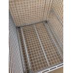 SS304 Hygiene Food Industry Stackable Storage Baskets Easily Moving for sale