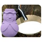 Pet Snowman Custom Toy Bite Resistant Molar Natural Rubber Biting  Interactive Pet Toys