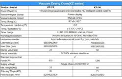 China Microcomputer PID Control Lab Vacuum Drying Oven 220V supplier