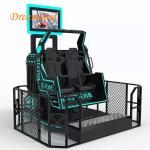 Dreamland vr simulator ufo VR 2 seat 9d virtual reality 360 vision roller coaster 9d cinema simulator for sale