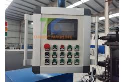 China 3000mm Making 2 Worms Chain Link Fence Machine With Compact Roll supplier