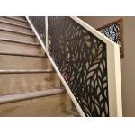 Indoor Modern Aluminum Handrail Fireproof Anodized Aluminium Hand Railing for sale