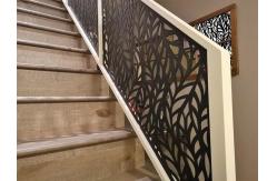 China Indoor Modern Aluminum Handrail Fireproof Anodized Aluminium Hand Railing supplier