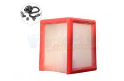 China ODM OEM 0.9mm PVC Tarpaulin Inflatable Party Tent For Squares EN14960 supplier