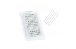 China Double Sharp Head Industrial Cotton Swabs Lint Free Paper Stick Cotton Cleaning Swab supplier