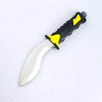 Plastic Handle Spring Steel Machete 12in Rustproof Ergonomically for sale