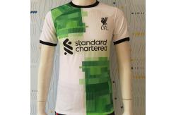 China Twill Plain Permeable 100% Polyester Soccer Player Jersey supplier