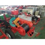 5T Heavy Strength Double Drum Diesel Cable Capstan Winch Trailer