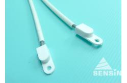 China Glass Fiber Sleeves White Nylon Temperature Ring Probe supplier