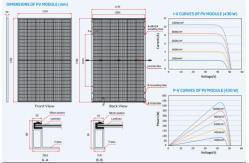 China 440w Solar Power Module Roof Mounted String Inverter supplier