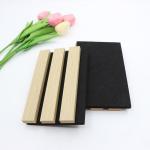 Slat Wooden Fiber Acoustic Wall Panels 3mm Sound Proof for sale