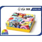Rectangle Chocolate Rigid Gift Box , Rigid Paper Packaging Box With Lid