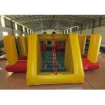 Amusement Park Inflatable Football Games Blow Up Football Pitch Inflatable Sports Arena for sale