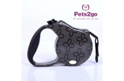 China Chrome Plated 237g 3m Retractable Cord Dog Leash supplier