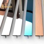 3048mm Stainless Steel Effect Tile Trim , 304 Stainless Steel Tile Strip for sale
