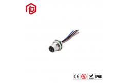 China 8 Pin Waterproof Molded Plug With Cable M12 Connector supplier