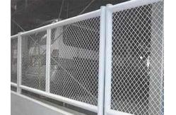 China Corrosion Resistant Expanded Wire Mesh / 30x60mm Guardrail Infill Panels supplier