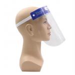 White Blue Protective Face Shield Dust Proof UV Protective Face Shield