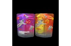 China 3.5 Gram Plastic Pouches Packaging Custom Label Printed CBD Cookies Resealable k supplier