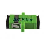 Telecommunication Simplex Singlemode SC/APC Fiber Optic Adapter / Coupler for sale