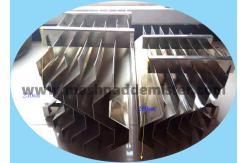 China Tack Weld Frame 316L Chevron Plate Demister Mist Eliminator supplier