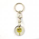 Stylish Trolley Coin Keychain – The Perfect Blend of Functionality and Design