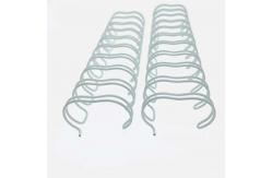China Black White A4 Length 2:1 Pitch Binding Spiral Coil For Album supplier