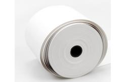 China ATM POS Sticky Label Roll 80mm Cash Register Receipt Paper supplier