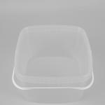 ISO9001 Certification White Square Plastic Buckets 3 Liter