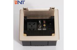 China Office Table Power Socket Desk Mounted With Usb Charging supplier