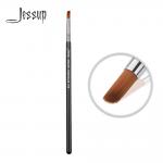 Black Silver Jessup Makeup Brushes Angled Concealer Brush S137-169 for sale