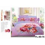 3D Reactive Printed Sheet Set Cotton Bedding Set