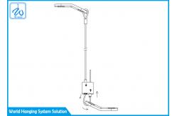 China 3.2mm Seismic Bracing Kit Auxiliary Systems , 7 * 19 Construction Cable Hanging Kit supplier