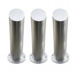 Custom Height Stainless Steel Bollard Sloping Top for Outdoor and Indoor Spaces for sale