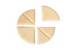 China Small Unbonded Golden Ice Cream Cone Oven Cone Machine With One Year Warranty supplier