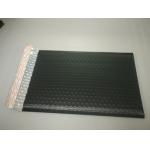 Heat Seal Matte Black Bubble Mailers 0 / 6 By 10 , Bubble Lined Courier Bags For Apparel for sale