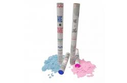 China Baby Shower Gender Reveal Confetti Cannon Eco Friendly supplier