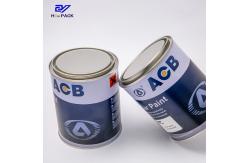 China 5Ltr 20Ltr Bucket Metal Tin Can With Easy Open Lid Butter Storage supplier
