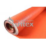 Fireproof High Temperature Silicone Coated Fiberglass Cloth For Welding Blanket for sale