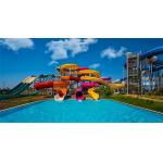 7m Width Private Pool Water Slides Children Amusement Park Games Amuse Ride for sale