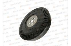 China 5268643 6D107 Excavator Engine Parts Crankshaft Vibration Damper Shock Absorber supplier